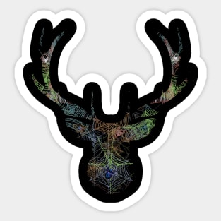 Web Head Elk v3.1 Sticker